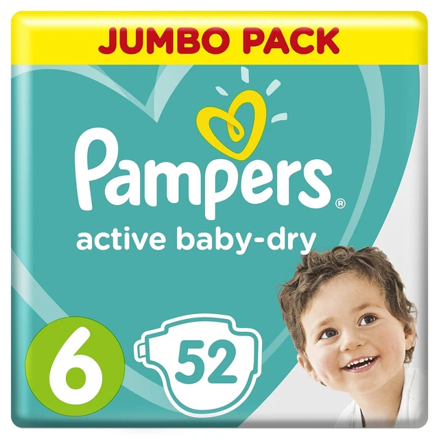 pampers active 6