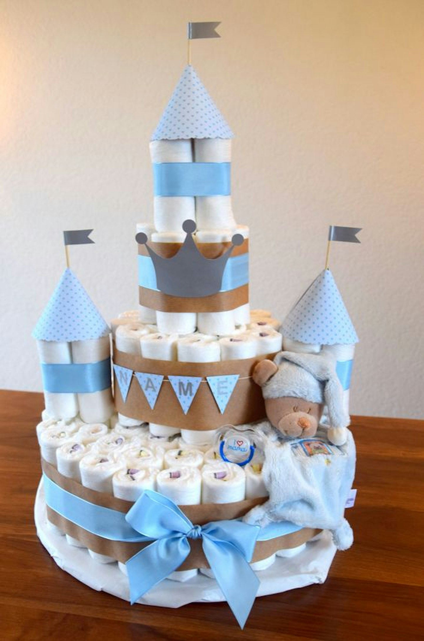 pampers cake diy