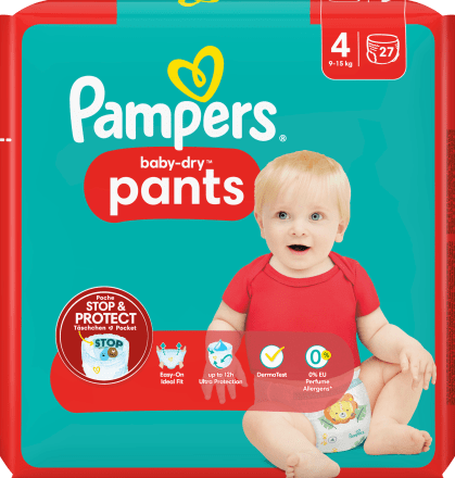 pampers mega paka 94 szt beby-dry pants 4 najtaniej rossman