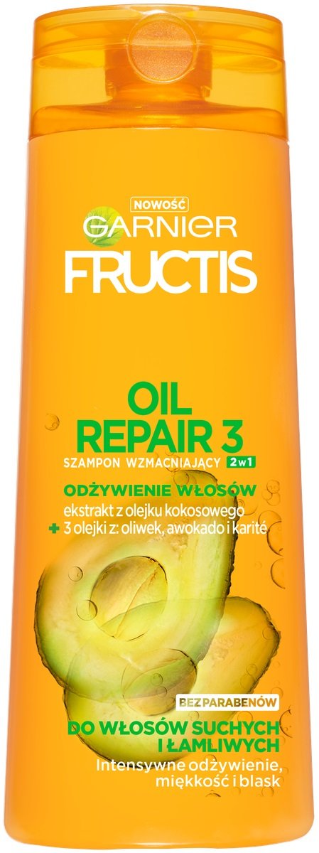 szampon fructis oil repair nadaje się do włosów czarnych opinie