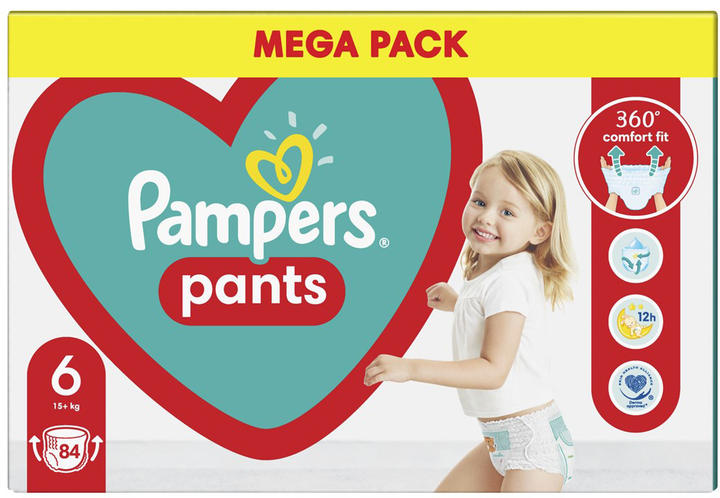 pampers pieluchomajtki 6