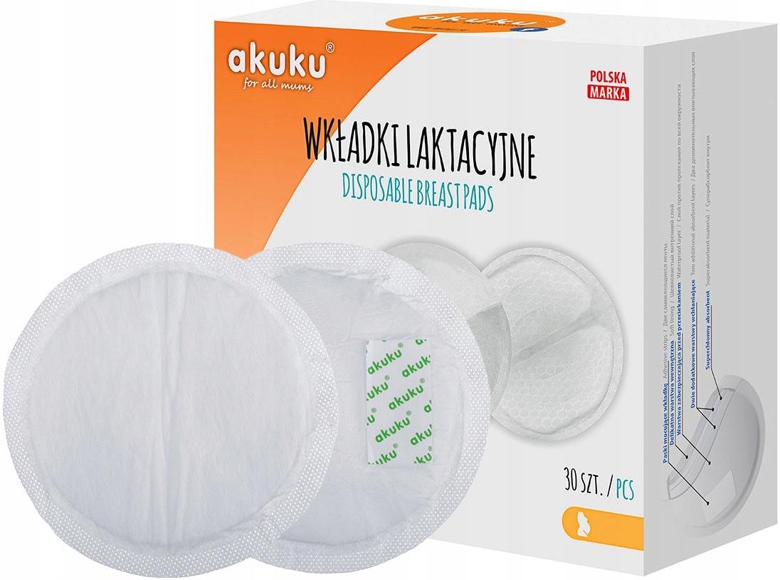 Akuku A0354 Wkładki laktacyjne