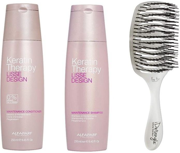 alfaparf keratin therapy maintenance zestaw szampon odżywka