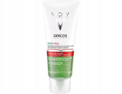 allegro vichy dercos micropeel przeciwłupieżowy szampon peelingujący