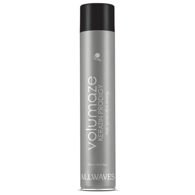 allwaves volumaze lakier do włosów z keratyną 750ml wizaz