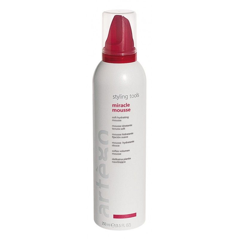 artego styling tools miracle mousse delikatna pianka nawilżająca 250ml