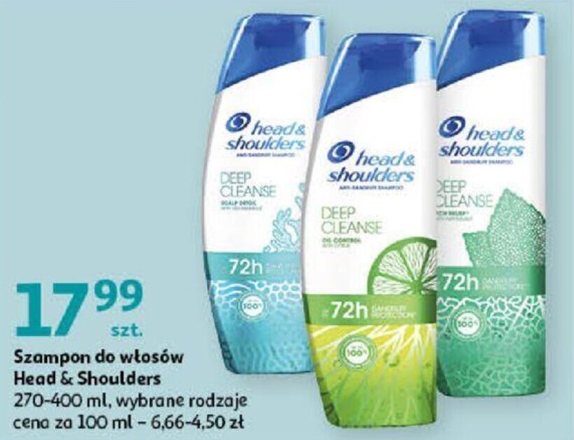 auchan head shoulders szampon