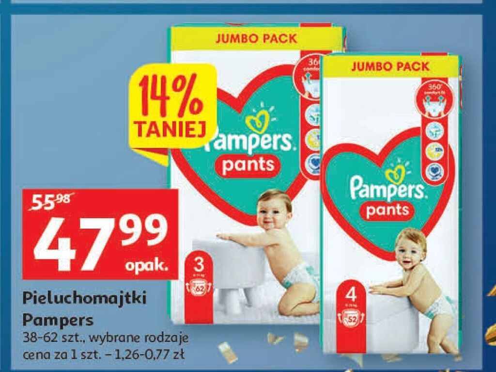 auchan promocje pampers