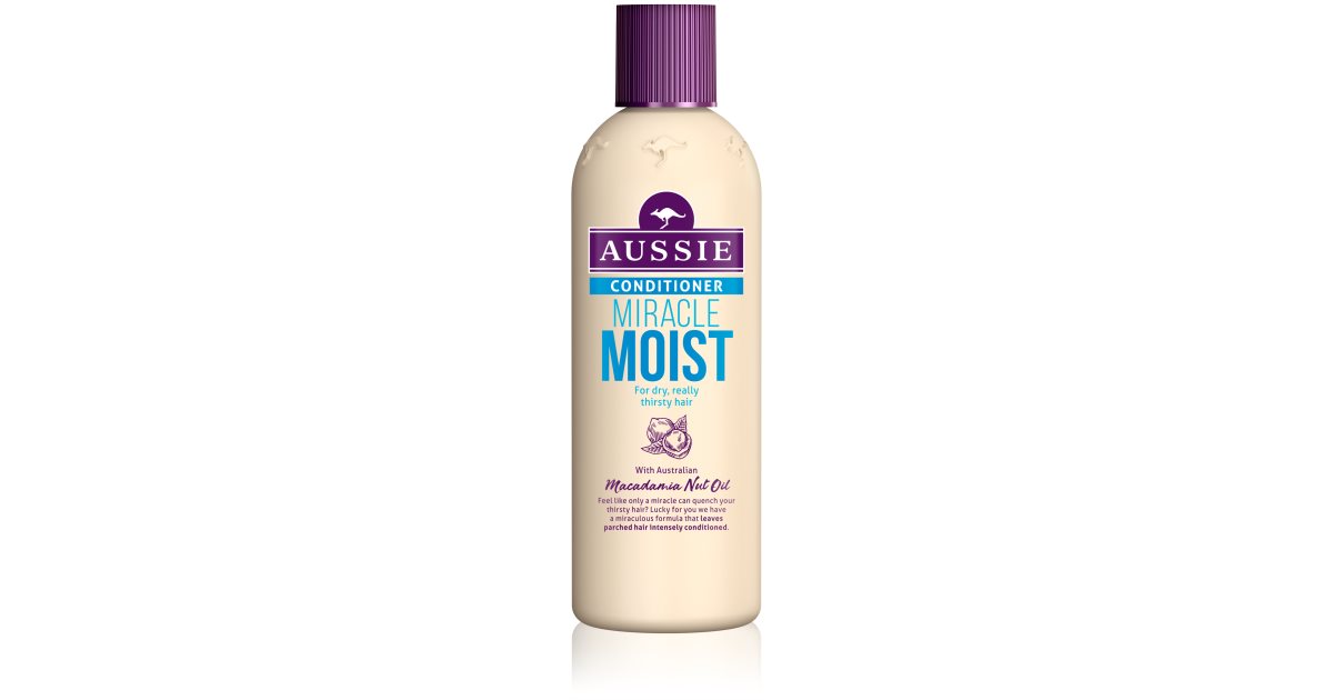 aussie miracle moist odżywka do włosów suchych i zniszczonych