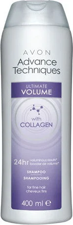 avon advance techniques collagen shampoo ultimate volume szampon lekka objętość