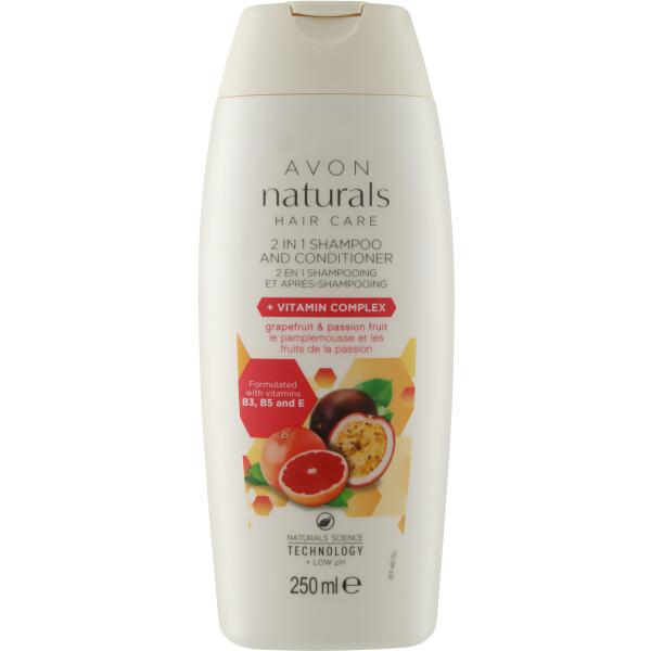 avon naturals szampon grejpfrut i marakuja