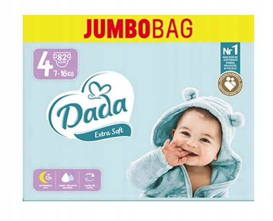 pieluchy dada extra soft jumbo