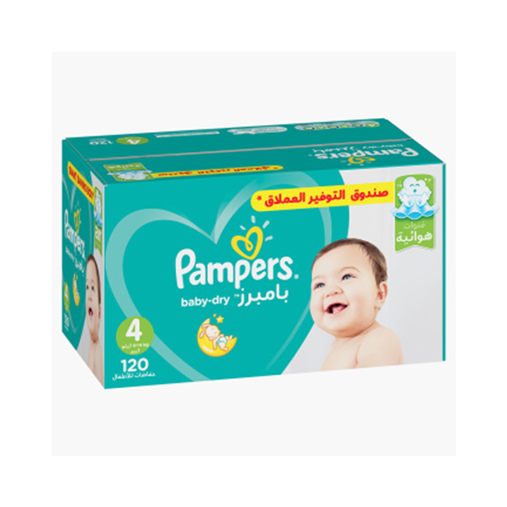 pampers 4 mega box plus