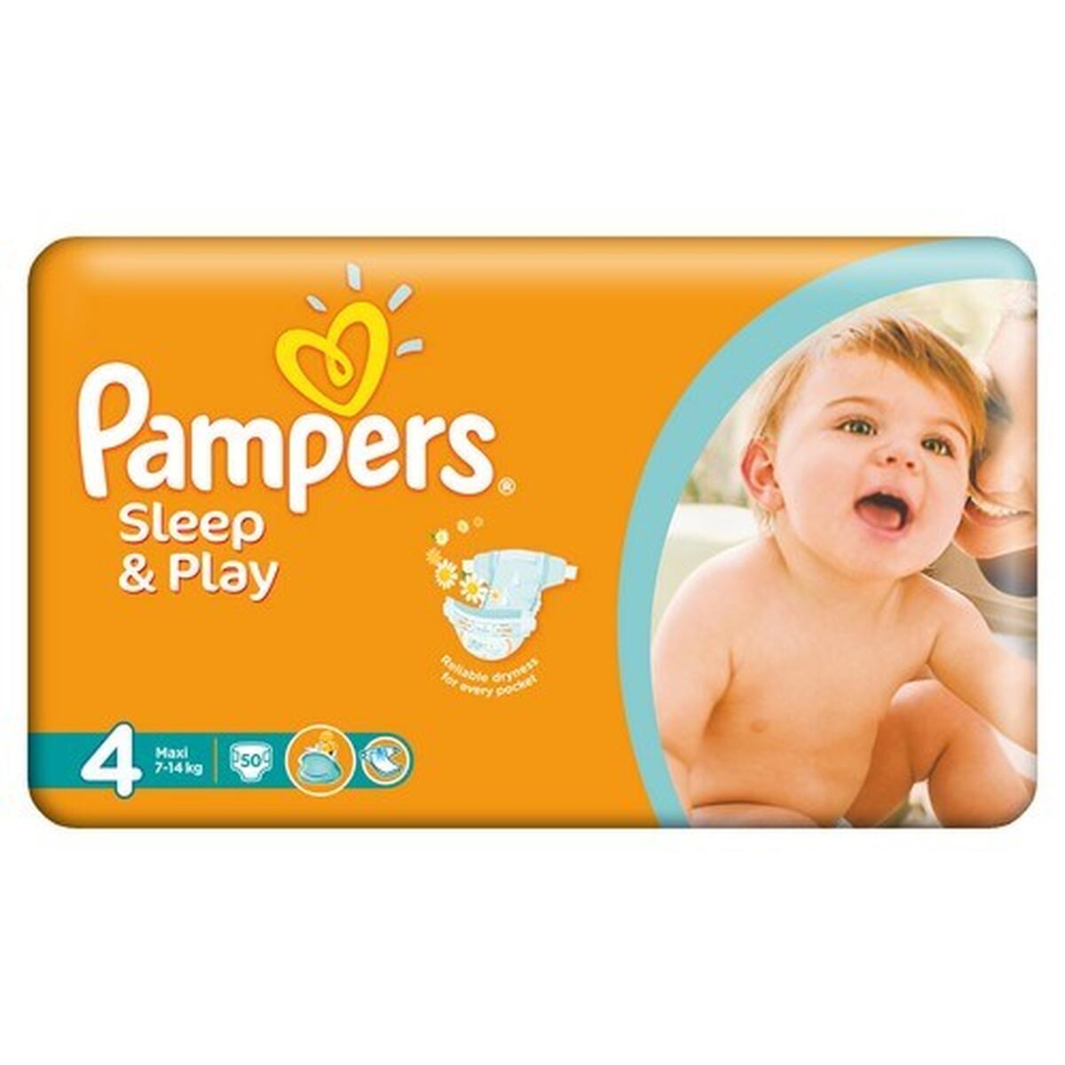 pampers play and sleep 4 cena