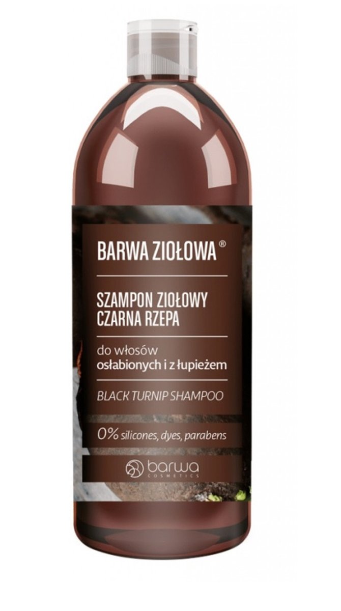 barwa szampon do włosów czarna rzepa 480ml