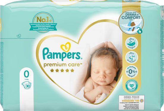 pampers premium care 0 duze paczki