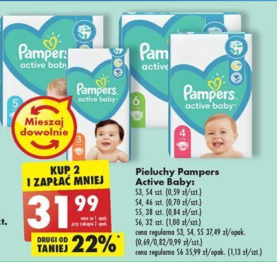 pampers 3 90 szt biedronka