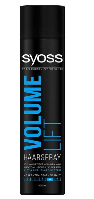 syoss volume lift lakier do włosów