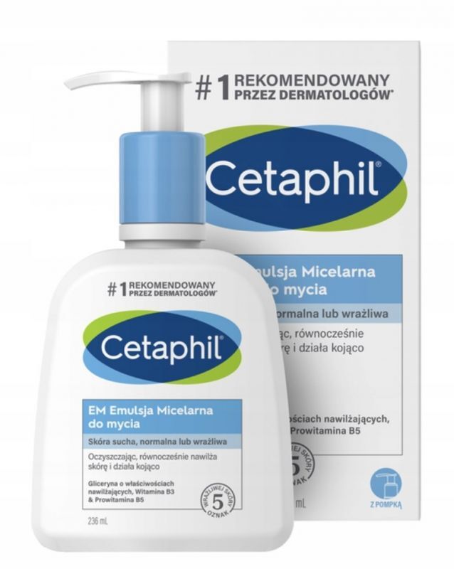 cetaphil płyn do mycia twarzy dostępność