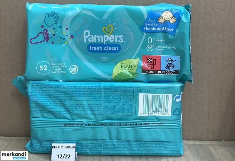 pampers chusteczki fresh clean rossmann