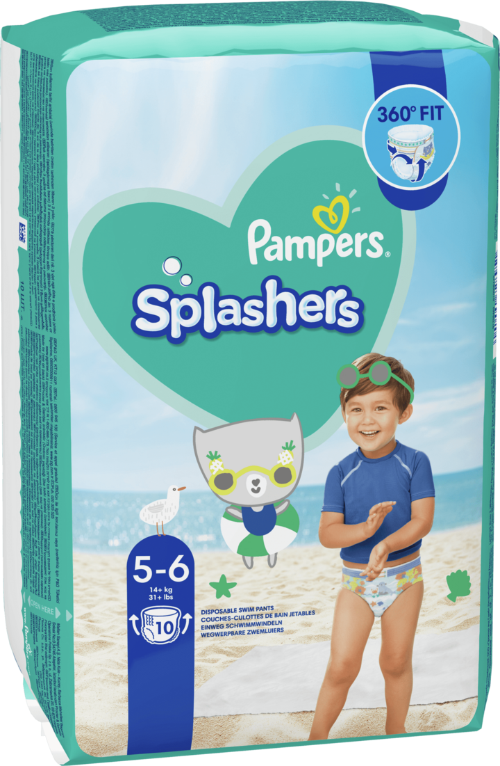 pampers splashers jaki rozmiar