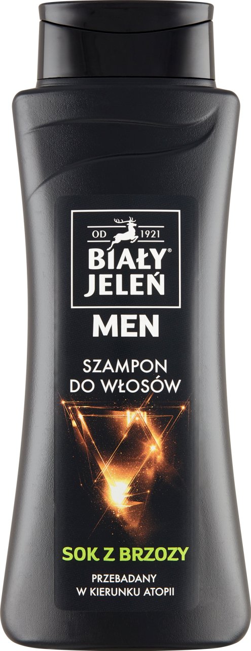 biały jeleń men hipoalergiczny szampon do włosów brzoza