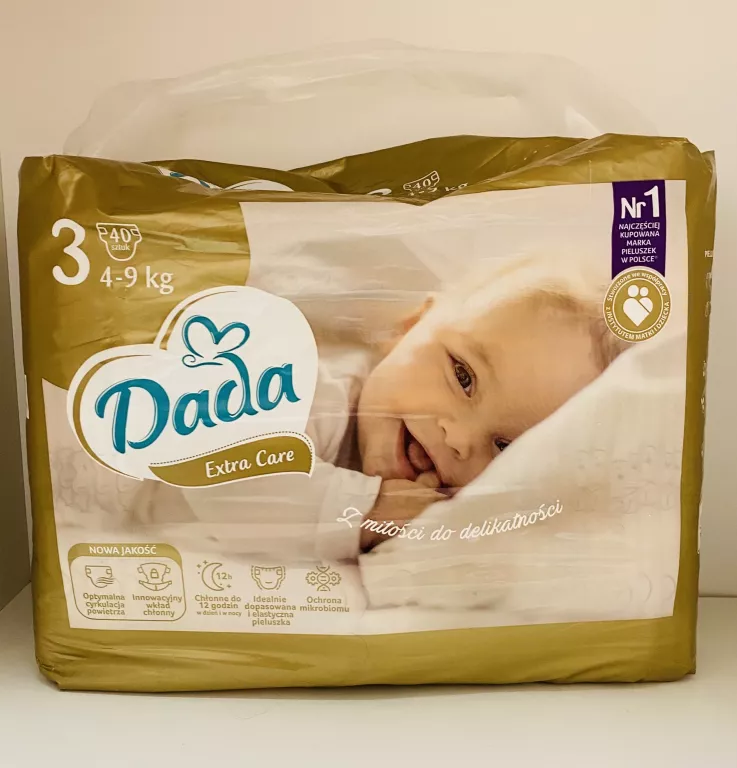 pieluchy dada extra care xl 40 szt