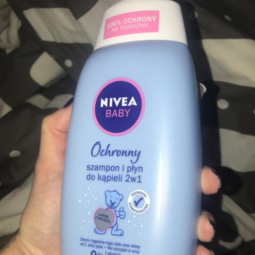 nivea baby ochronny szampon i płyn do kąpieli 2w1 wizaż