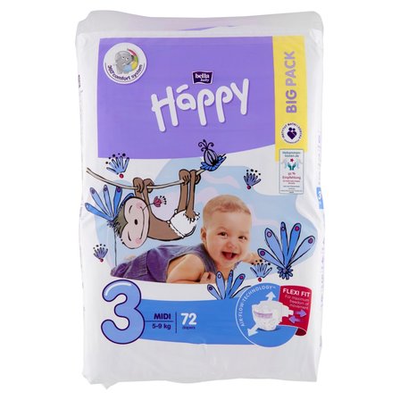 pampers active baby-dry pieluchy jednorazowe rozmiar 3 midi 5-9 kg