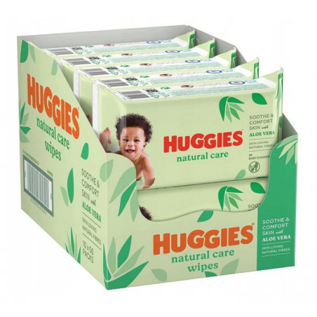 chusteczki nawilzane huggies w pudelku