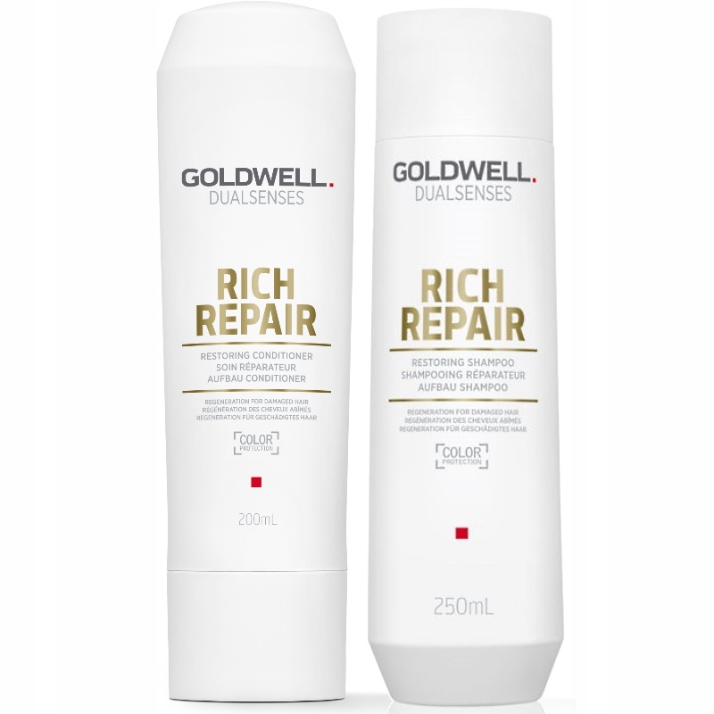 zestaw szampon odżywka goldwell rich repair 1000