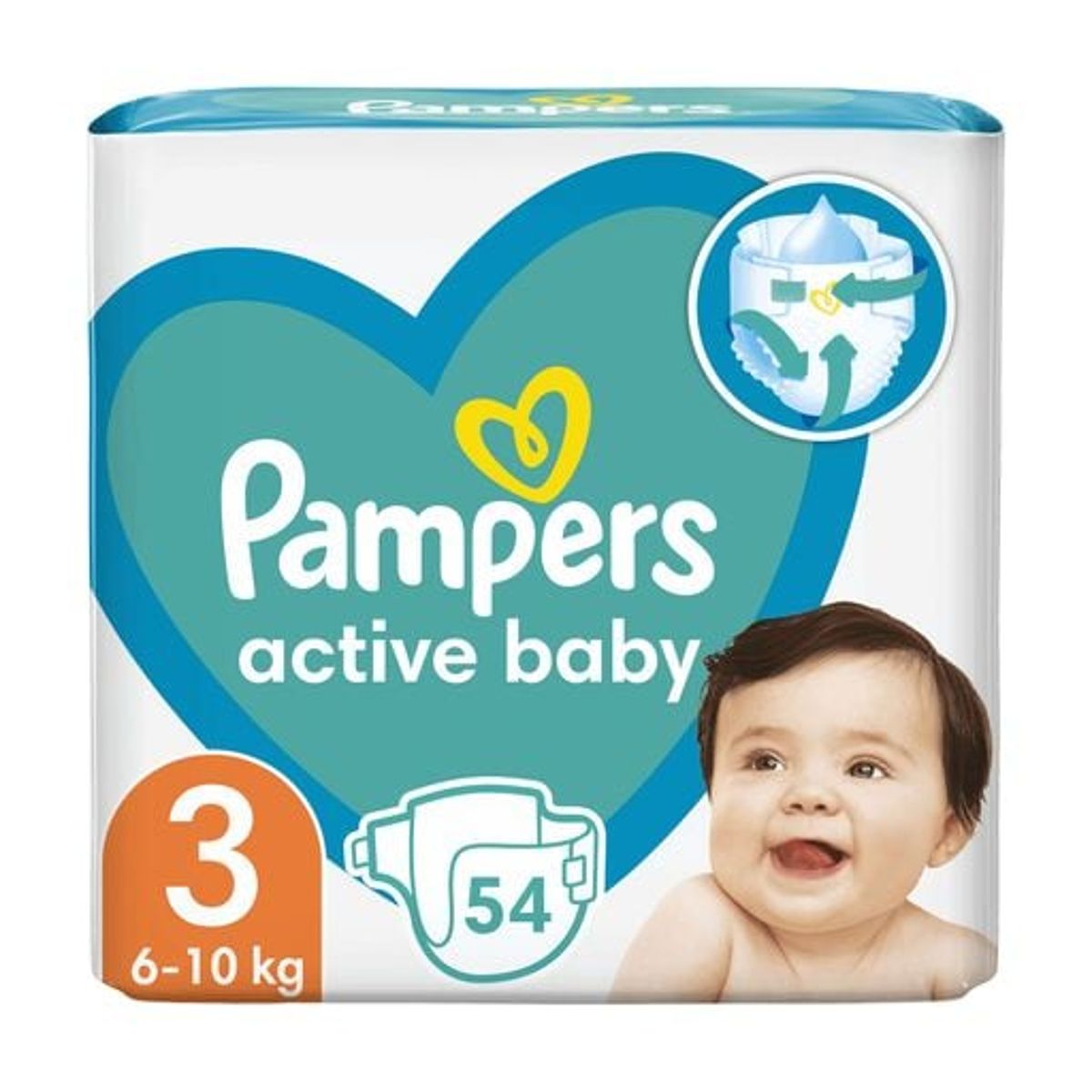 pampers active baby 3 54