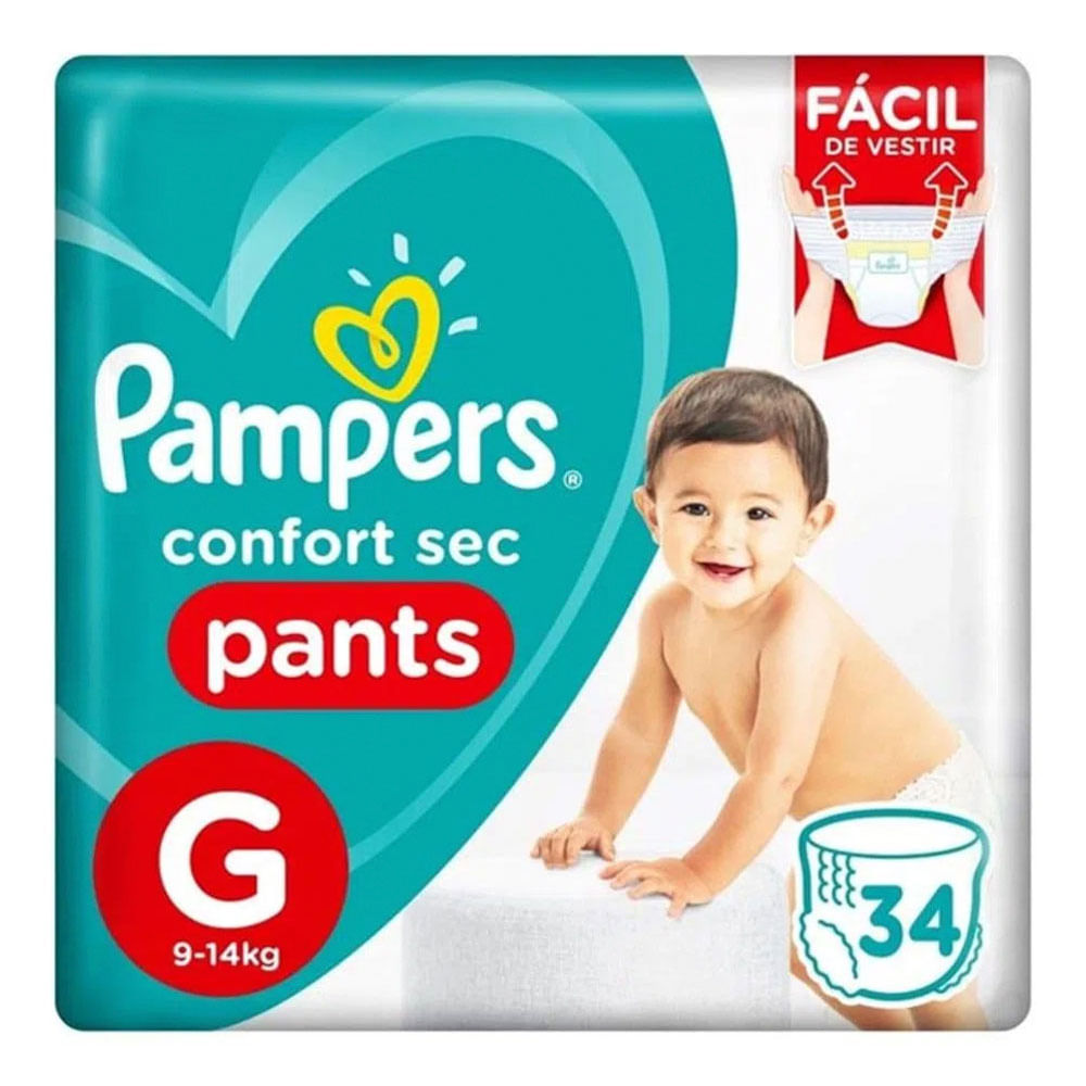 pampers 4 34szt