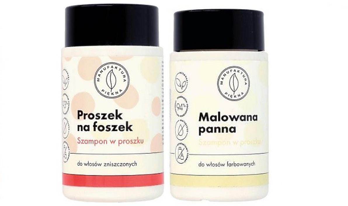 szampon do włosów w proszku