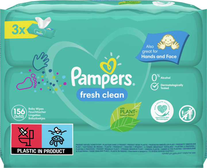 chusteczki pampers fresh clean rossmann