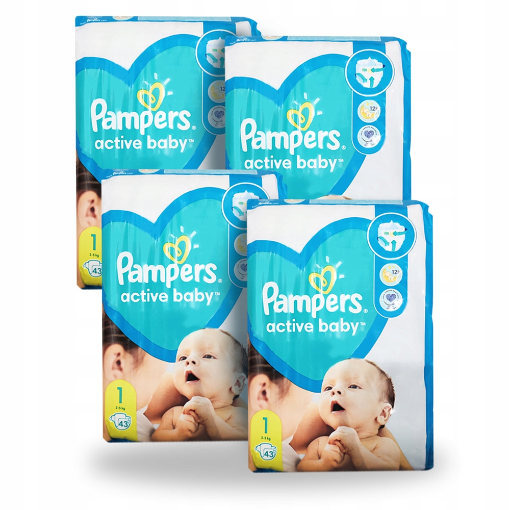 pampers 172 sztuki