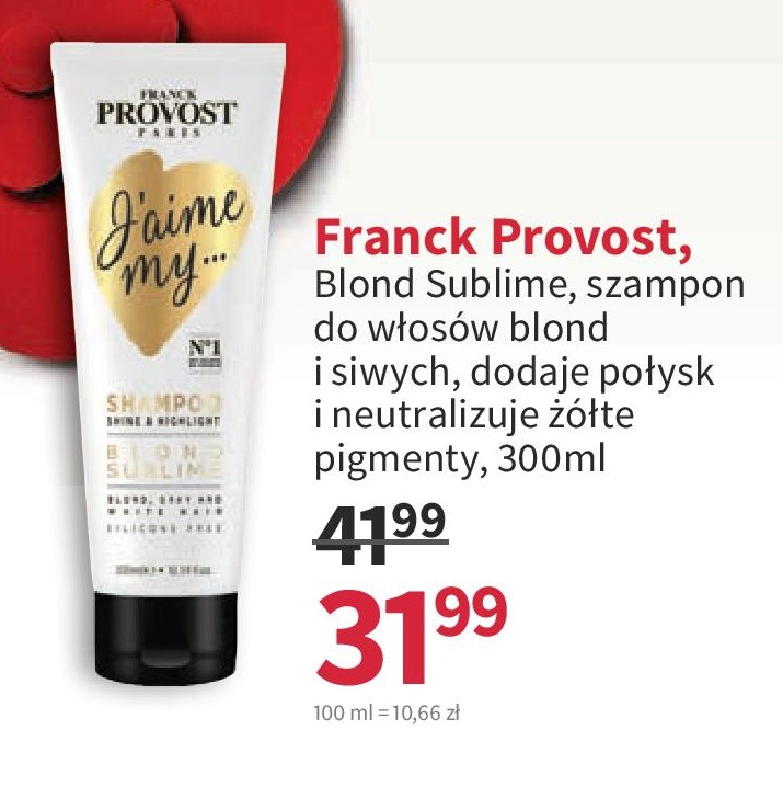 ranck provost blond sublime szampon do włosów blond i siwych