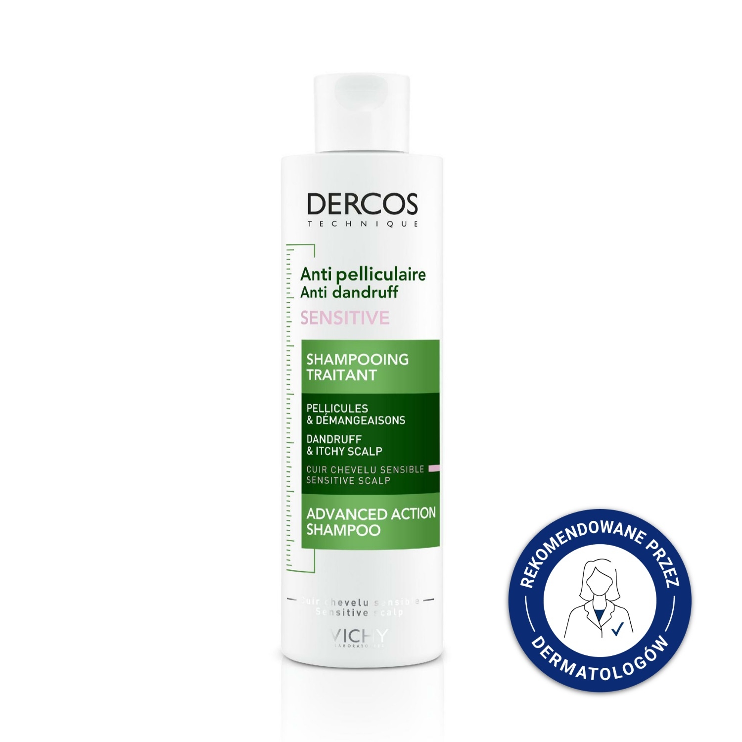 szampon vichy dercos przeciwłupieżowy 400ml