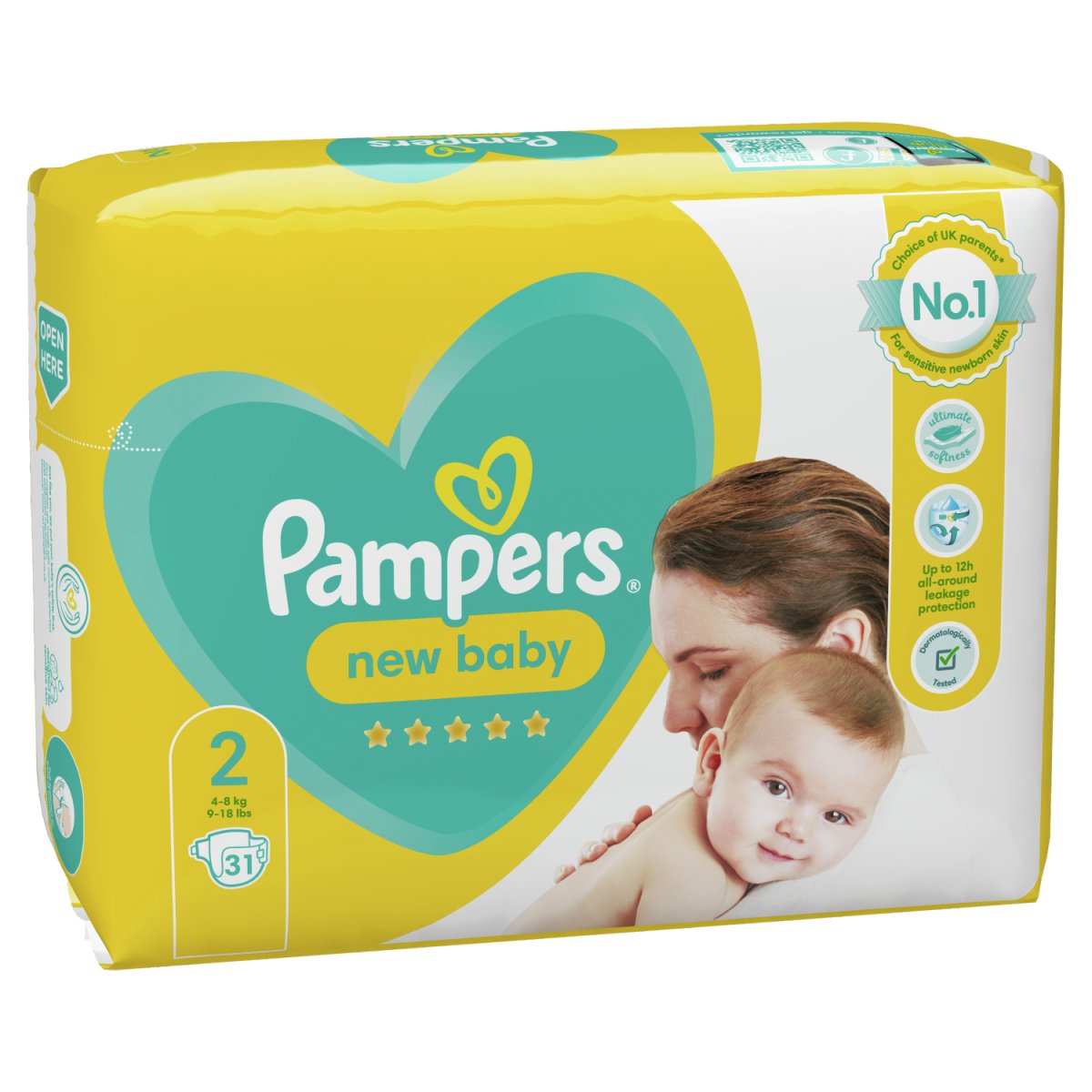 pampers new baby carry