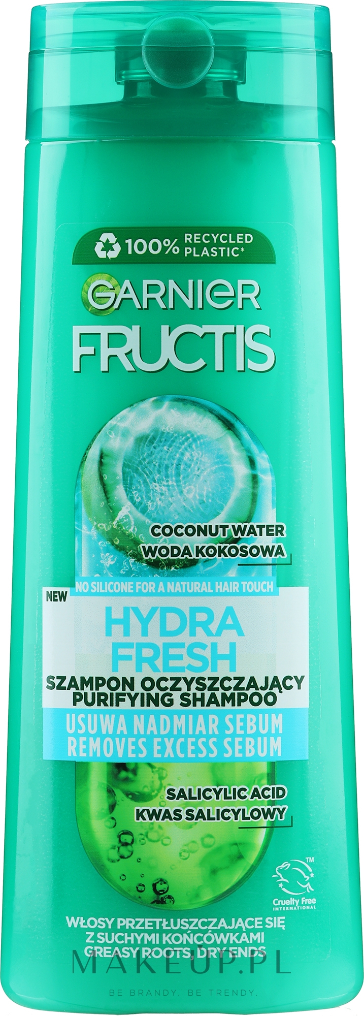 garnier szampon do włosów przetłuszczających się