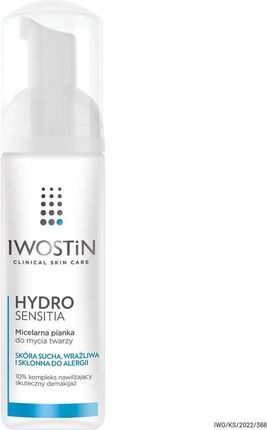 iwostin hydro sensitia pianka do mycia twarzy opinie