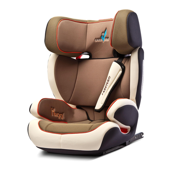 huggi isofix 15-36 kg caretero