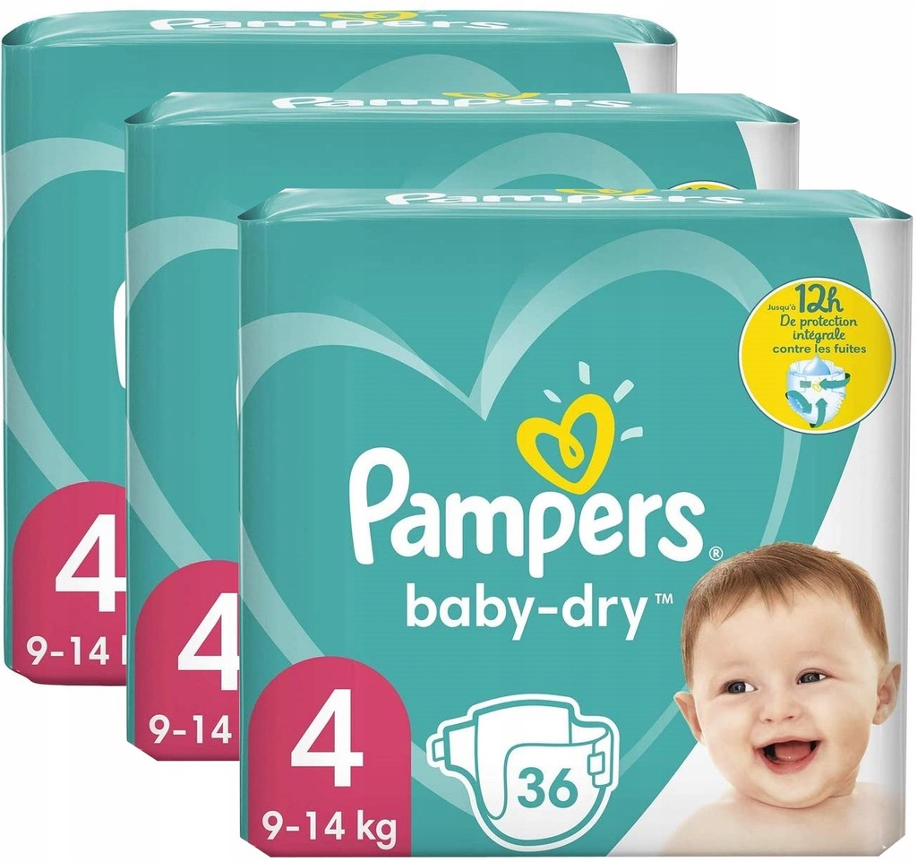 allegro pieluszki pampers 4