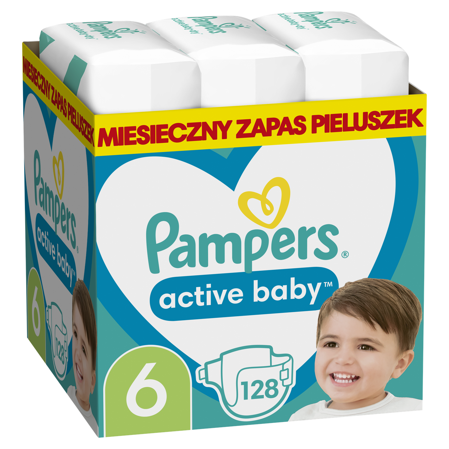 pampers activ baby dry 4 miesieczny zapas