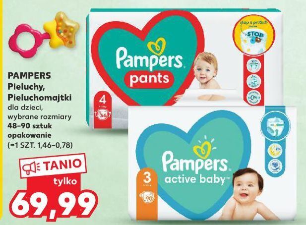 pampers pants 4 promocja kaufland