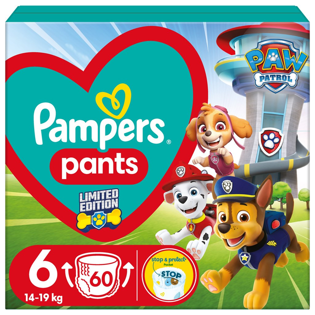 pieluchy pampers pants