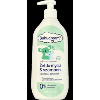 babydream extra sensitive żel i szampon