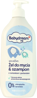 babydream zel do mycia i szampon sroka o