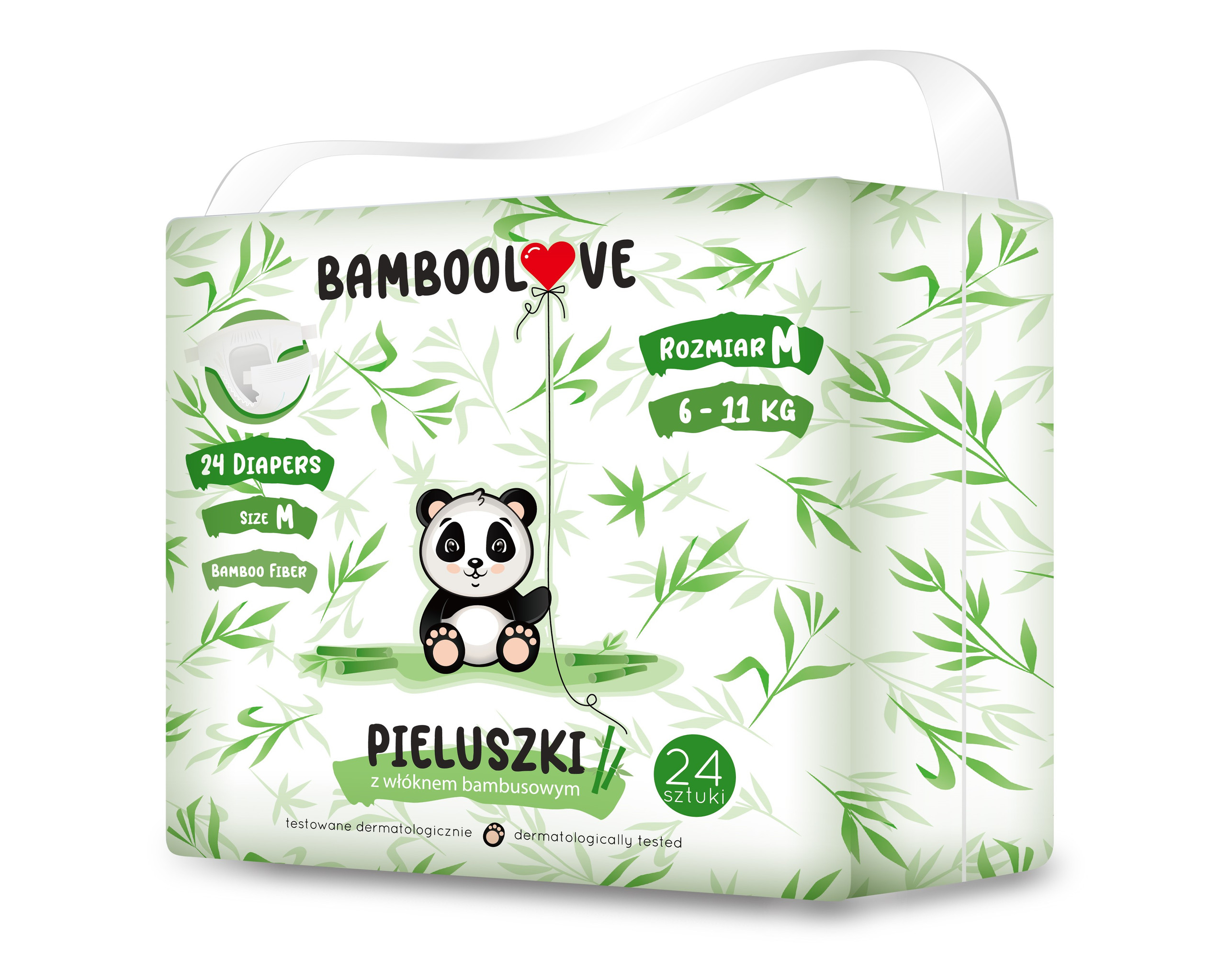 bambusowe pieluchy 6 kg