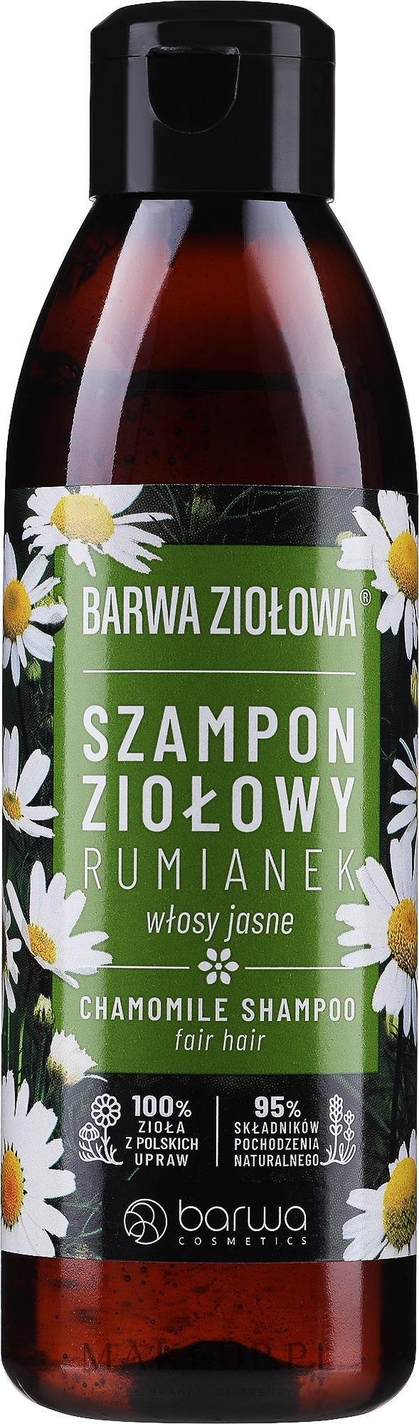 barwa ziołowa szampon rumiankowy